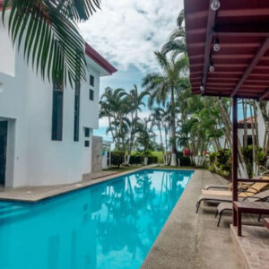 pool and Private Courtyard at womens retreat