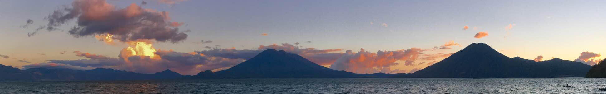 view of Lake Atitlán in Guatemala at The Phoenix Retreat